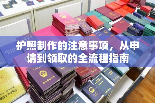 鼓楼护照制作的注意事项，从申请到领取的全流程指南